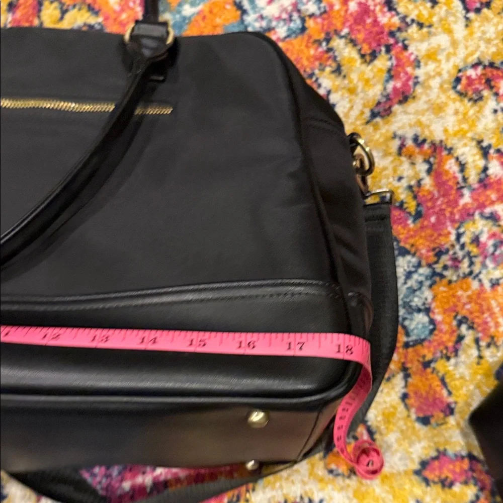 Urban Originals Black Vegan Leather and Nylon Travel Bags - Picture 9 of 14